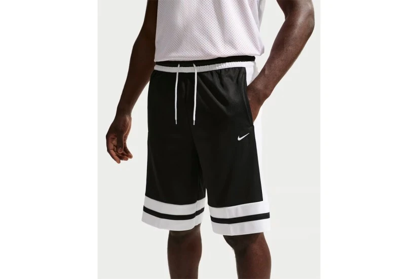 Nike Game Classic Dri-Fit 25cm Ανδρική Μπασκετική Βερμούδα Μαύρη, Λευκή