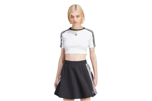 Adidas Originals 3-Stripes Baby Crop Top Κοντομάνικο Γυναικείο (IP0662)