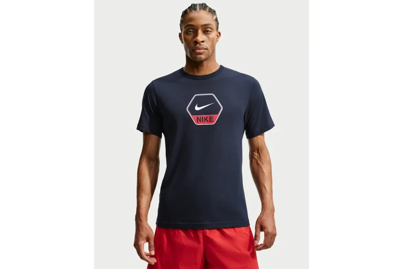 Nike Sportswear Ανδρικό Κοντομάνικο T-Shirt Μπλε Σκούρο