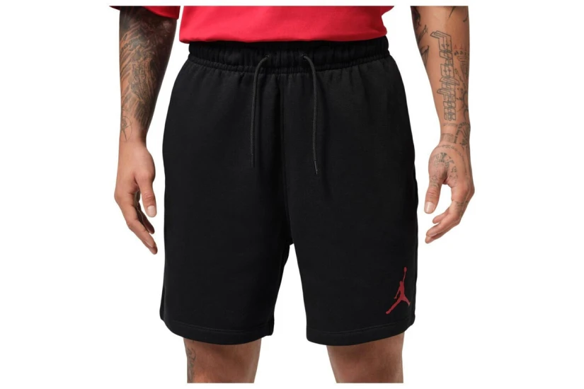 Jordan Jumpman Fleece Ανδρική Αθλητική Βερμούδα Μαύρο