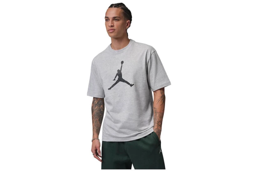 Jordan Jumpman Ανδρικό Κοντομάνικο T-Shirt Γκρι