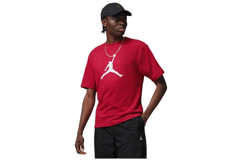 Jordan Jumpman Ανδρικό Κοντομάνικο T-Shirt Κόκκινο