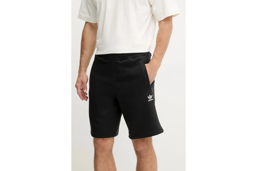 Adidas Originals Trefoil Essentials Ανδρική Αθλητική Βερμούδα Μαύρη