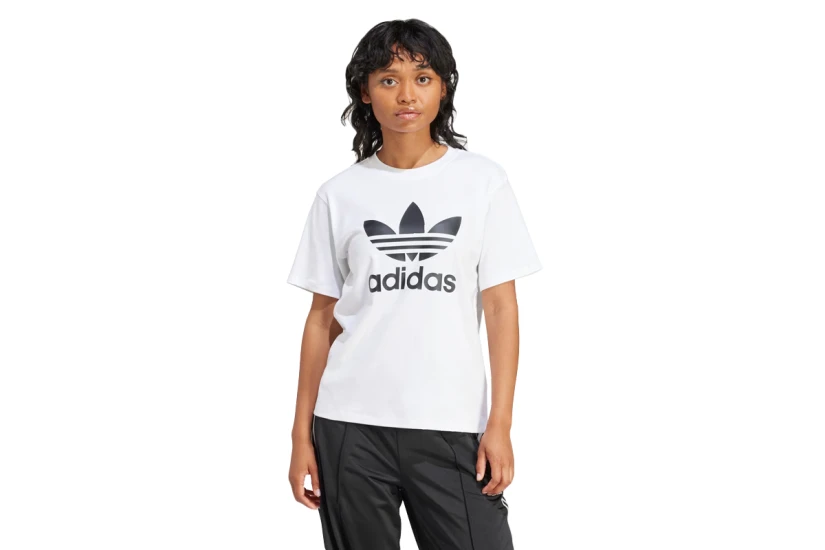 Adidas Originals Trefoil Γυναικείο Κοντομάνικο T-Shirt Λευκό