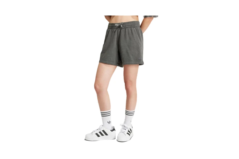 Adidas Originals Essentials Plus Γυναικείο Αθλητικό Σορτς Γκρι