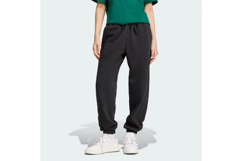 Adidas All SZN Fleece Γυναικείο Παντελόνι Φόρμας Μαύρο