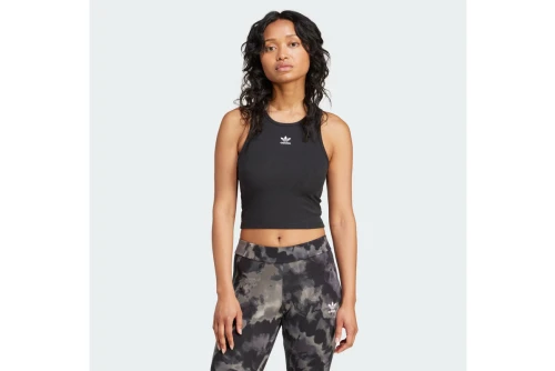 Adidas Originals Essentials Ribbed Μπλούζα Αμάνικη Γυναικεία (IW5736)