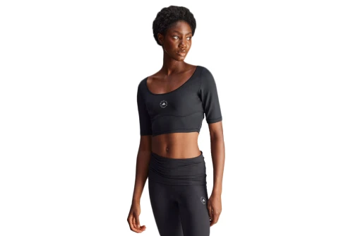 Adidas Performance By Stella Mccartney Crop Top Κοντομάνικο Γυναικείο (IX8073)