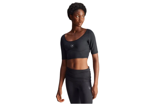 Adidas Performance By Stella Mccartney Crop Top Κοντομάνικο Γυναικείο (IX8073)