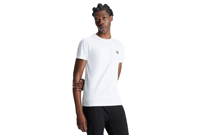 Calvin Klein Ανδρικό Κοντομάνικο T-Shirt Λευκό