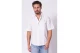 Calvin Klein Oxford Πουκάμισο Ανδρικό Κοντομάνικο Πουκάμισο Λευκό