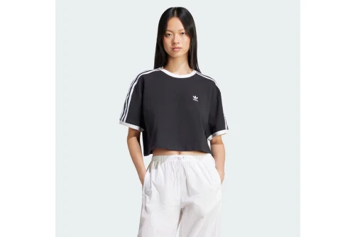 Adidas Originals 3S Loose Crop Top Κοντομάνικο Γυναικείο (JC8149)