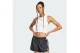 Adidas Originals Essentials Ribbed Γυναικεία Αμάνικη Μπλούζα Λευκή