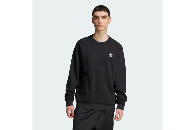 Adidas Originals Trefoil Essentials French Terry Μακρυμάνικη Μπλούζα