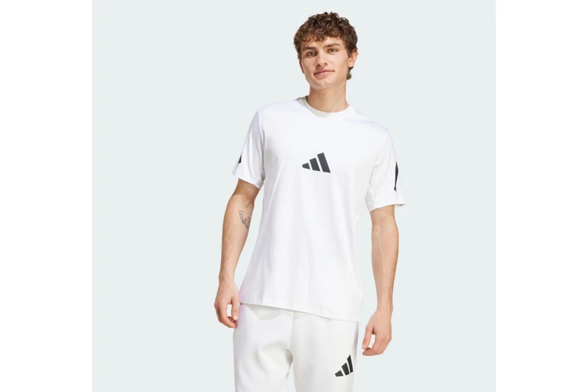 Adidas Performance Z.N.E. Ανδρικό Κοντομάνικο T-Shirt Λευκό