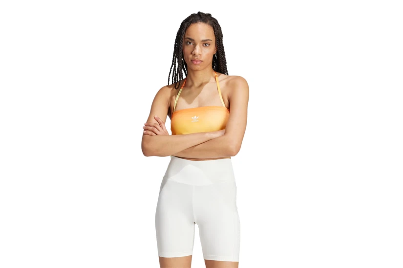 Adidas Originals Γυναικεία Αμάνικη Crop Top Μπλούζα