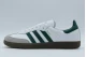 Adidas Originals Samba OG Sneakers Λευκά, Κυπαρισσί, Γκρι