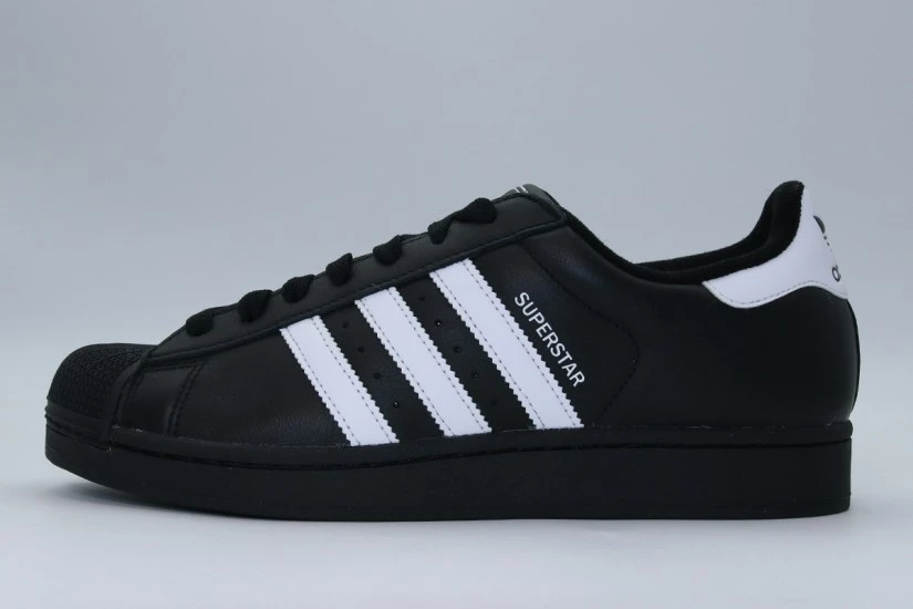 Adidas Originals Superstar II Ανδρικά Sneakers Μαύρα, Λευκά