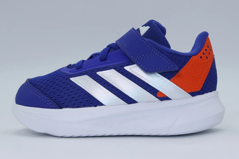 Adidas Performance Duramo 2.0 Βρεφικά Sneakers Μπλε, Πορτοκαλί, Ασημί
