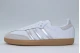 Adidas Originals Samba OG Sneakers Λευκά, Ασημί, Καφέ