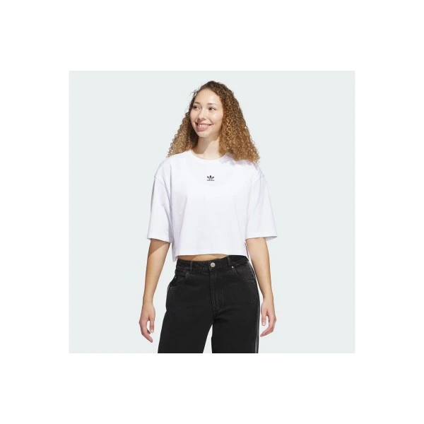Adidas Originals Essentials Crop T-Shirt Γυναικείο (JJ3385)