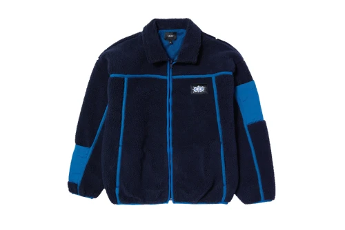 Huf Livingston Μπουφάν Sherpa Ανδρικό (JK00407 BLUE NIGHT)