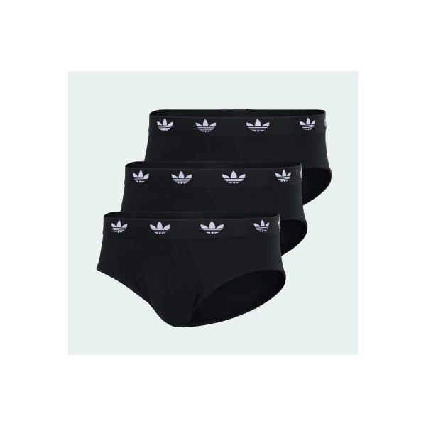 Adidas Originals Comfort Flex Cotton Εσώρουχο Σλιπ 3-Τεμάχια (JK3861)