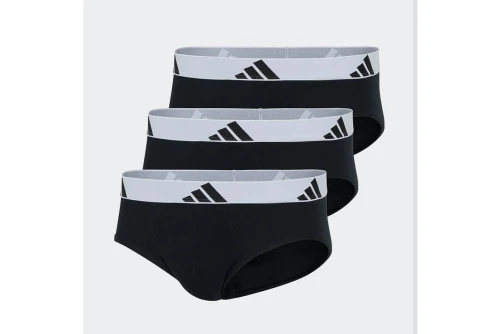 Adidas Performance Active Flex Cotton Εσώρουχο Σλιπ 3- Τεμάχια (JK3937)