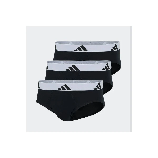 Adidas Performance Active Flex Cotton Εσώρουχο Σλιπ 3- Τεμάχια (JK3937)
