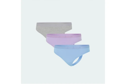 Adidas Performance Active Essentials Cotton Εσώρουχο String 3-Τεμάχια (JL3506)