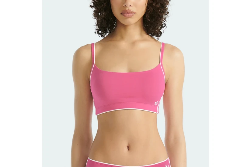 Adidas Originals Scoop Γυναικείο Bralette Ροζ