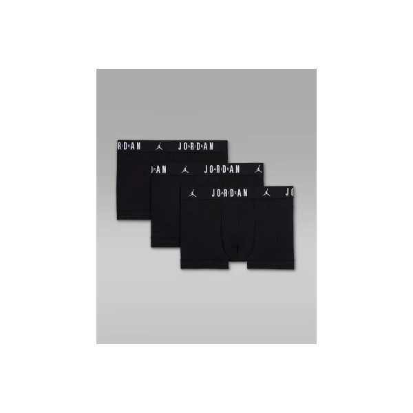 Jordan Flight Cotton Stretch Εσώρουχο Boxer Ανδρικό 3-Τεμάχια (JM0693 023)