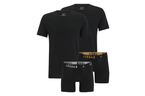 Jordan Flight Cotton Σετ Φανελάκια-Εσώρουχα Boxer 4-Τεμαχίων (JM0798 023)