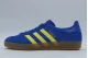 Adidas Originals Gazelle Indoor Unisex Sneakers Μπλε, Κίτρινα, Καφέ