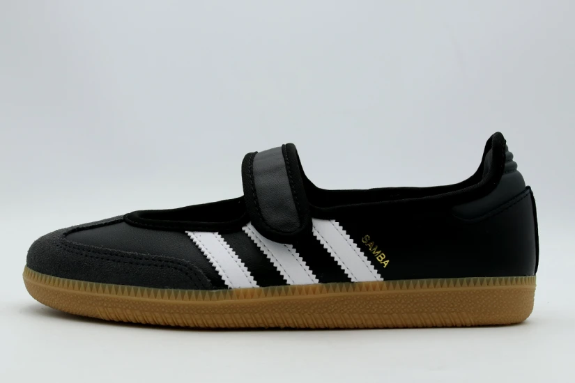Adidas Originals Samba Jane Sneakers Μαύρα, Ανθρακί, Λευκά