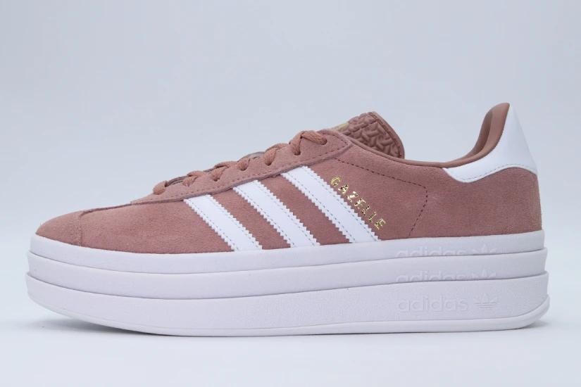 Adidas Originals Gazelle Bold Sneakers Σάπιο Mήλο, Λευκά