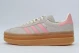 Adidas Originals Gazelle Bold Sneakers Γκρι Ανοιχτό, Ροζ, Καφέ