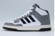 Adidas Performance Rapid Court Mid Sneakers Λευκά, Γκρι, Μαύρα
