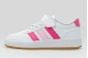 Adidas Performance Breaknet 3.0 Παιδικά Sneakers Λευκά, Ροζ, Φούξια