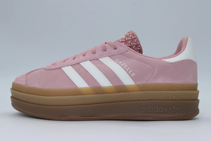 Adidas Originals Gazelle Bold Sneakers Ροζ, Λευκά, Καφέ