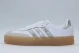 Adidas Originals Sambae Sneakers Λευκά, Ασημί, Μπεζ