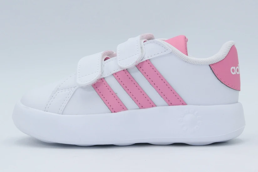 Adidas Performance Grand Court 2.0 Βρεφικά Sneakers Λευκά, Ροζ