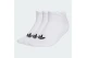 Adidas Originals Liner Κοντές Κάλτσες Λευκές 3 Ζευγάρια