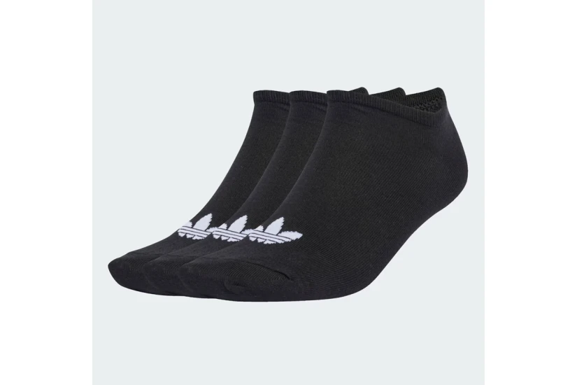 Adidas Originals Liner Κοντές Κάλτσες Μαύρες 3 Ζευγάρια