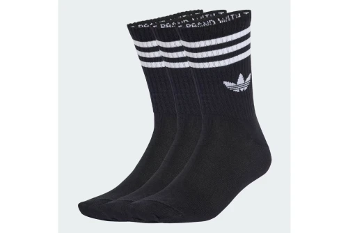 Adidas Originals 3-Stripes Κάλτσες Ψηλές 3 Ζευγάρια (JV7402)