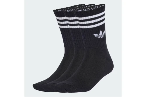 Adidas Originals 3-Stripes Κάλτσες Ψηλές 3 Ζευγάρια (JV7402)