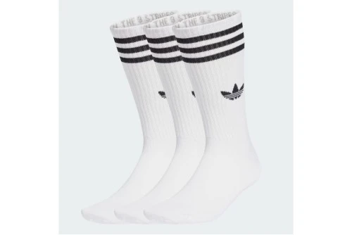 Adidas Originals 3-Stripes High Crew Κάλτσες Ψηλές 3 Ζευγάρια (JV7416)