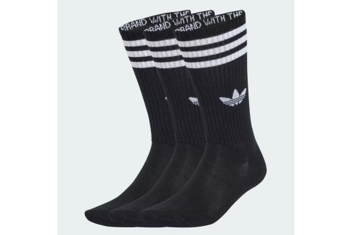 Adidas Originals 3-Stripes Κάλτσες Ψηλές 3 Ζευγάρια (JV7417)