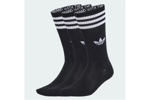Adidas Originals 3-Stripes Κάλτσες Ψηλές 3 Ζευγάρια (JV7417)