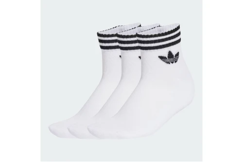 Adidas Originals 3-Stripes Κάλτσες Κοντές 3 Ζευγάρια (JV7435)
